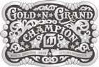 Gold N Grand buckle
